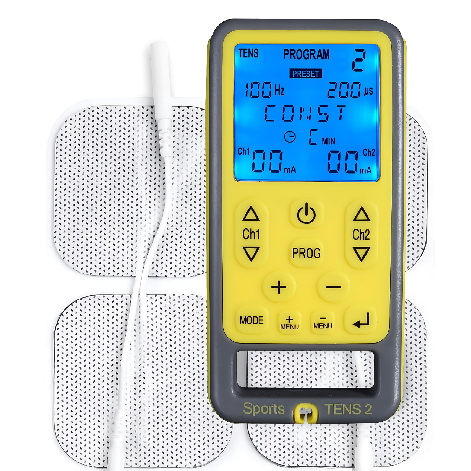 Tenscare Elettrostimolatore Muscolare TensCare SportsTens (EMS e TENS)- Per la Tonificazione e Il Potenziamento del Tuo Corpo, Dotato di Massaggio TENS