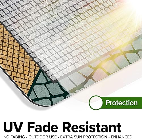 Miniatura 1279 de My Sign Center - Letrero personalizado, 11 colores de fuente, 13 estilos de fuente, 4 opciones de agujero, 22 tamaños, 8 x 32 pulgadas, sin óxido,