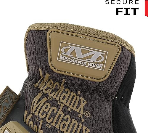 Miniatura 7 de Mechanix Wear M-Pact - Guantes de puño abierto, resistentes a la abrasión, para trabajar cómodamente, diseño transpirable, ajuste seguro, lavables a