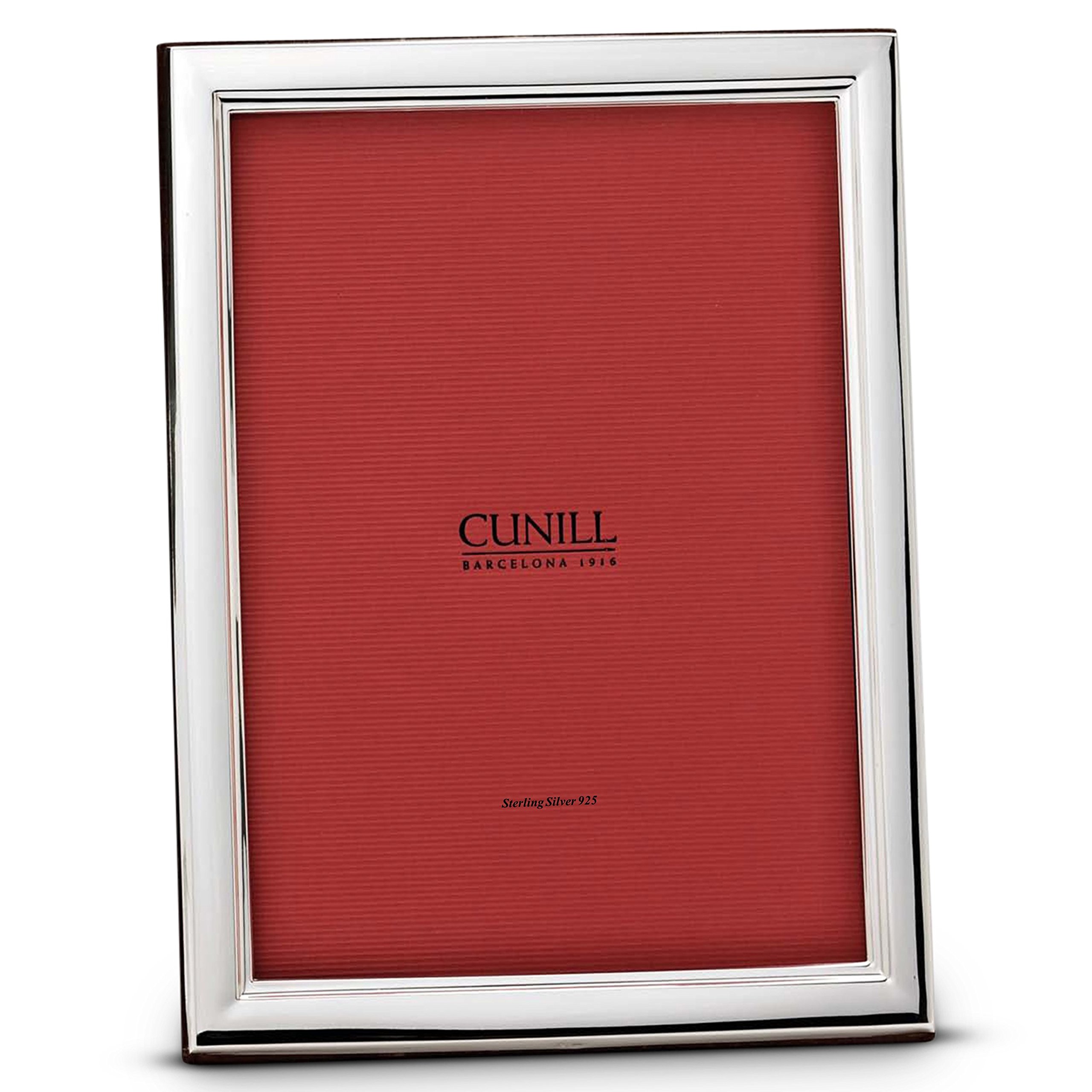 Cunill Danube Sterling Silver 8x10 Engravable Picture Frame