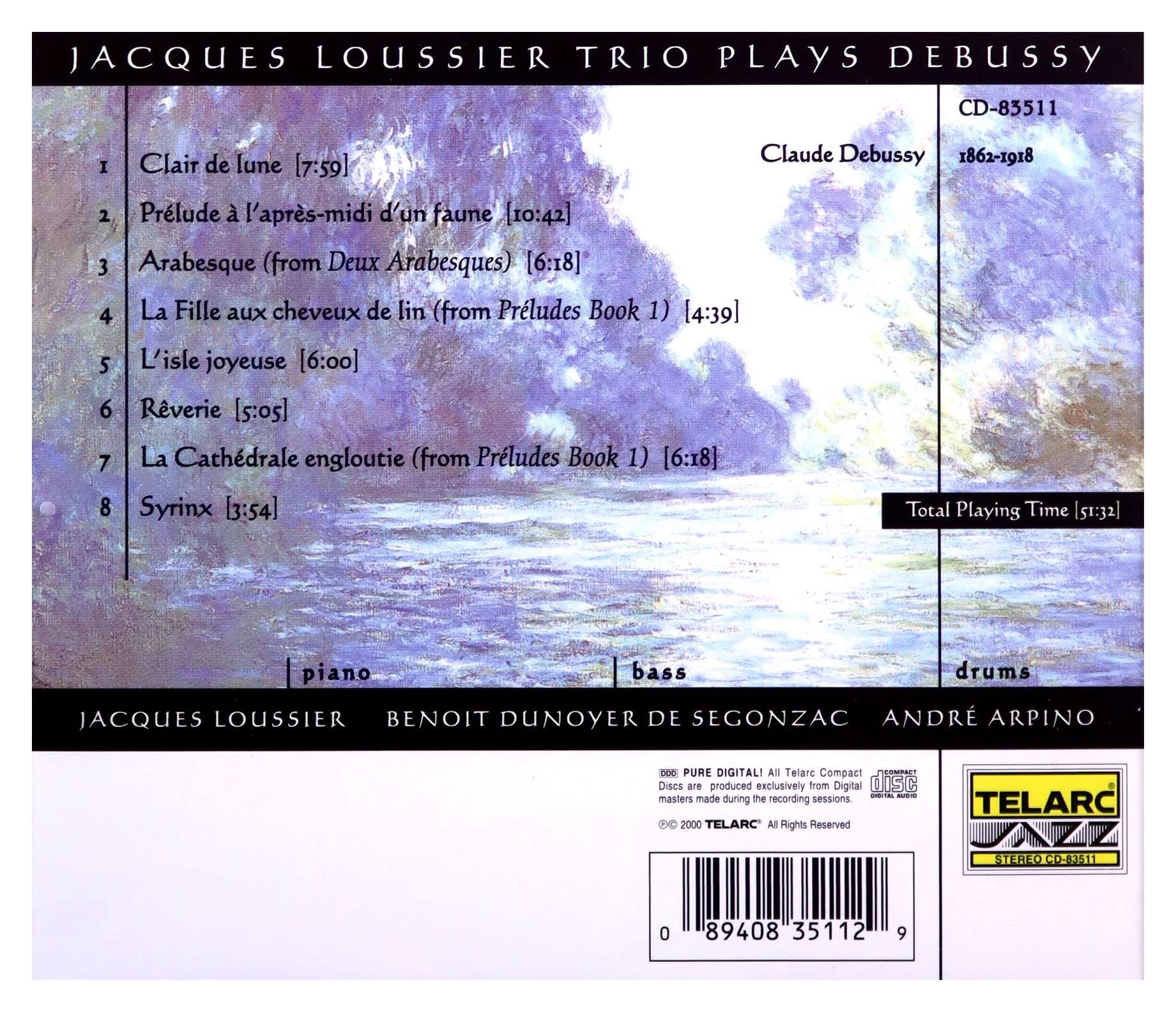 Plays Debussy