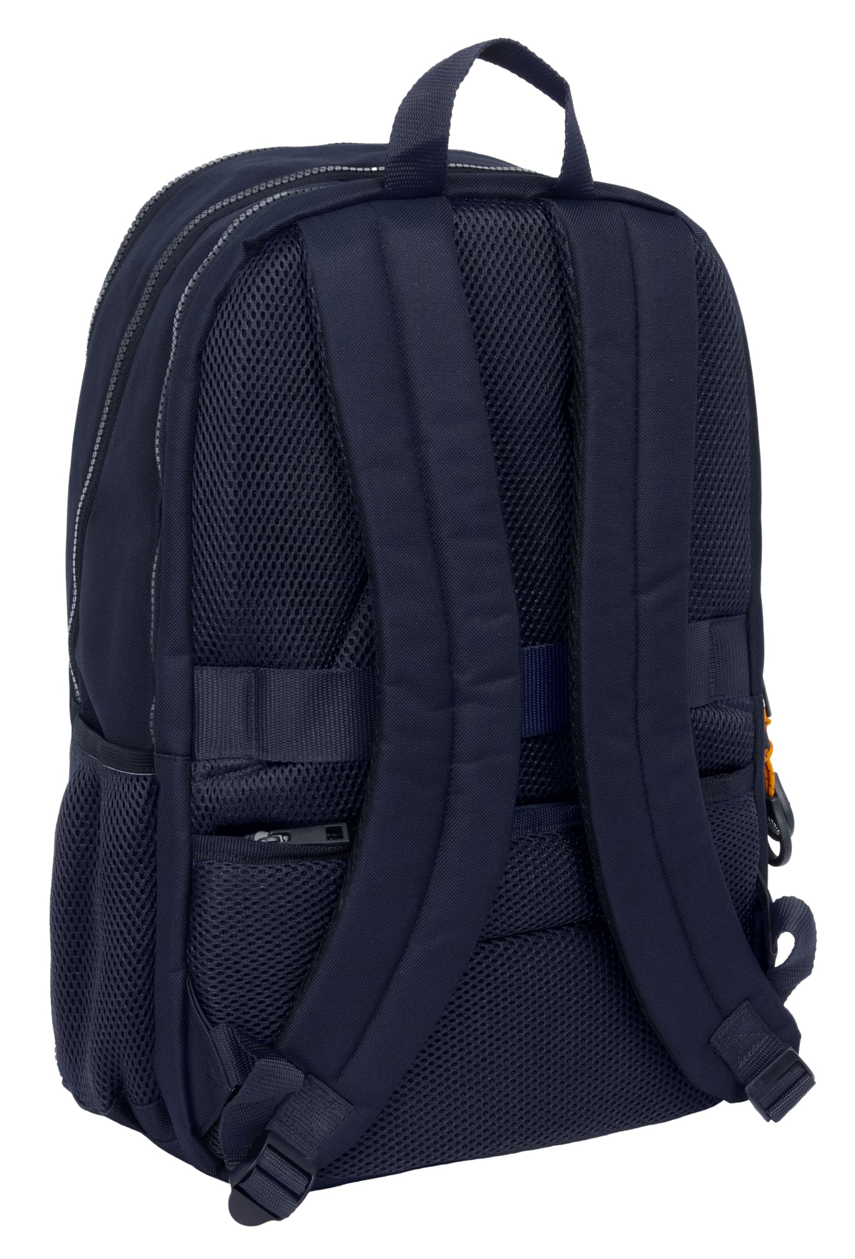 Safta REAL MADRID 2ª EQUIPACIÓN 24/25 - Mochila para Pádel, Mochila de Deporte, Ideal para Diferentes Edades, Cómoda y Versátil, Calidad y Resistencia, 30x17x42 cm, Color Azul Marino