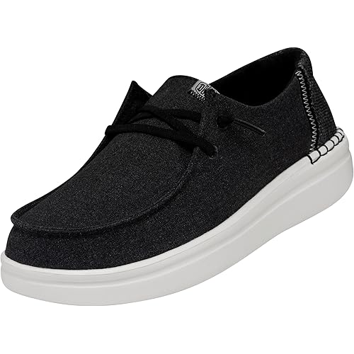 Hey Dude Women's Wendy Rise Peacock | Women’s Shoes | Women’s Lace Up Loafers | Comfortable & Light-Weight