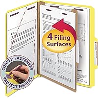 Vista 14 de Smead carpeta de clasificación, Azul