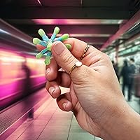 Vista 2 de Trolli Sour Brite Octopus, caramelo de goma agria, bolsa a granel de 5 libras