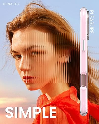 Miniatura 6 de ORNARTO Air - Funda transparente para iPhone 16 Pro Max, compatible con MagSafe, protección contra caídas de grado militar con aire integrado color