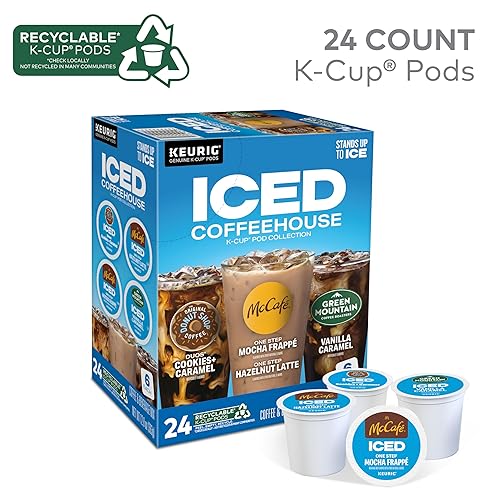 Miniatura 7 de The Original Donut Shop® K-Cup Iced Duos Galletas y Café Caramelo - Compatible con Keurig Brewer - Mediano - 24 / Caja