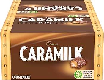 Cadbury Caramilk 巧克力棒24支装