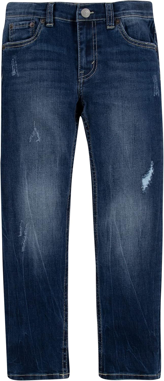 Levi's Boys' Little 510 Skinny Fit Performance Jeans, Sundance Kid, 7