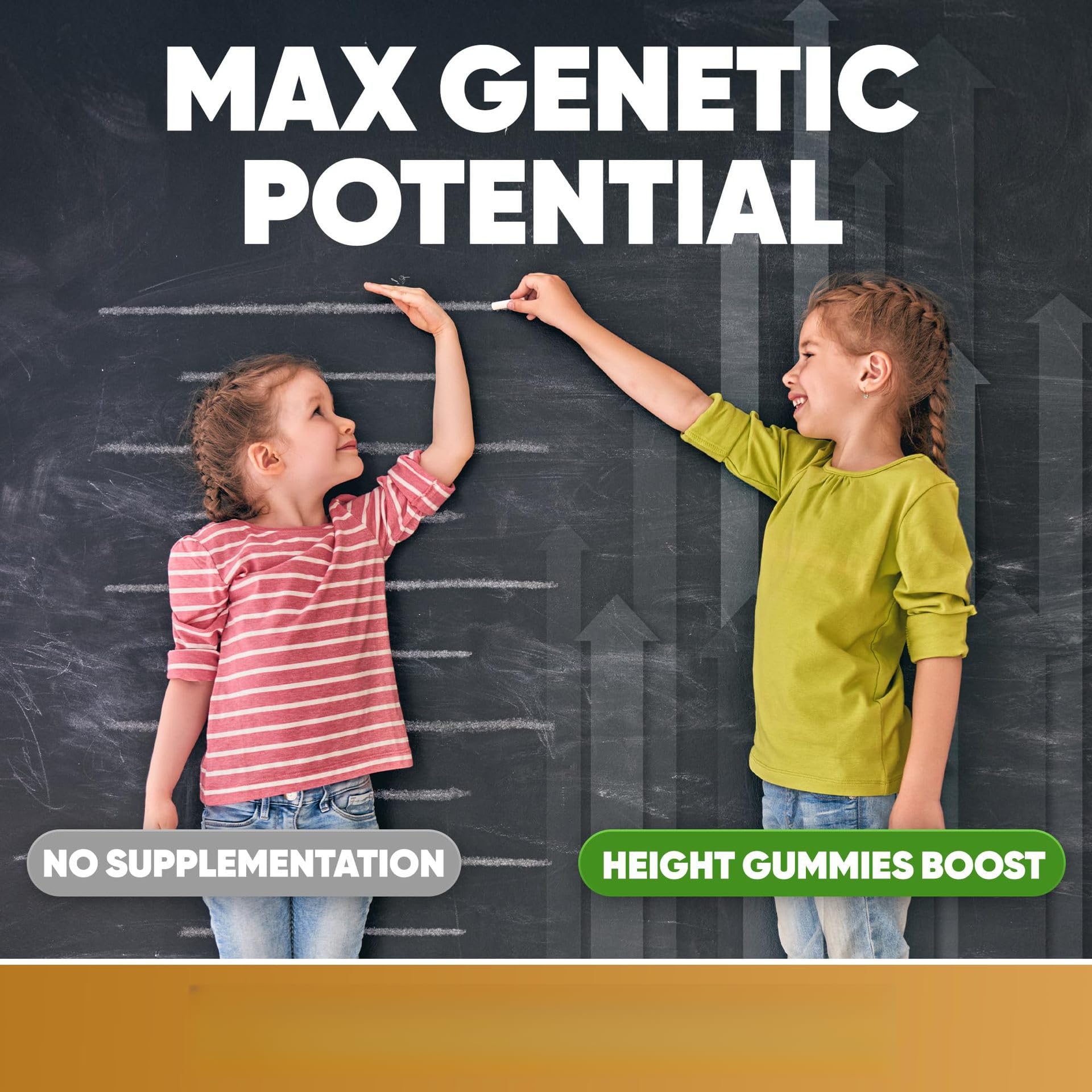 Gominolas multivitamínicas de apoyo al crecimiento