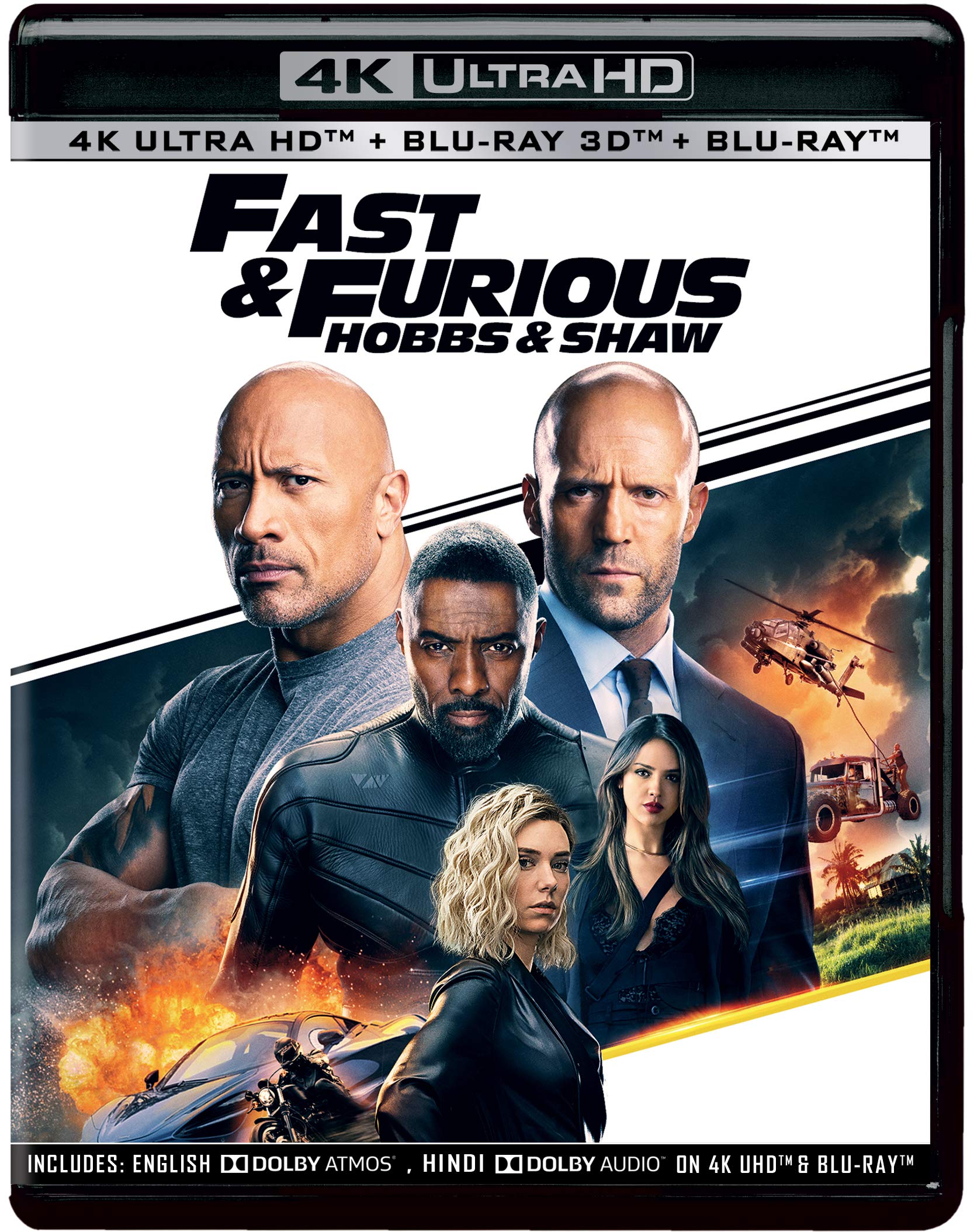 Fast & Furious Presents: Hobbs & Shaw (2019) - A David Leitch Film (4K UHD + Blu-ray 3D + Blu-ray) (3-Disc)