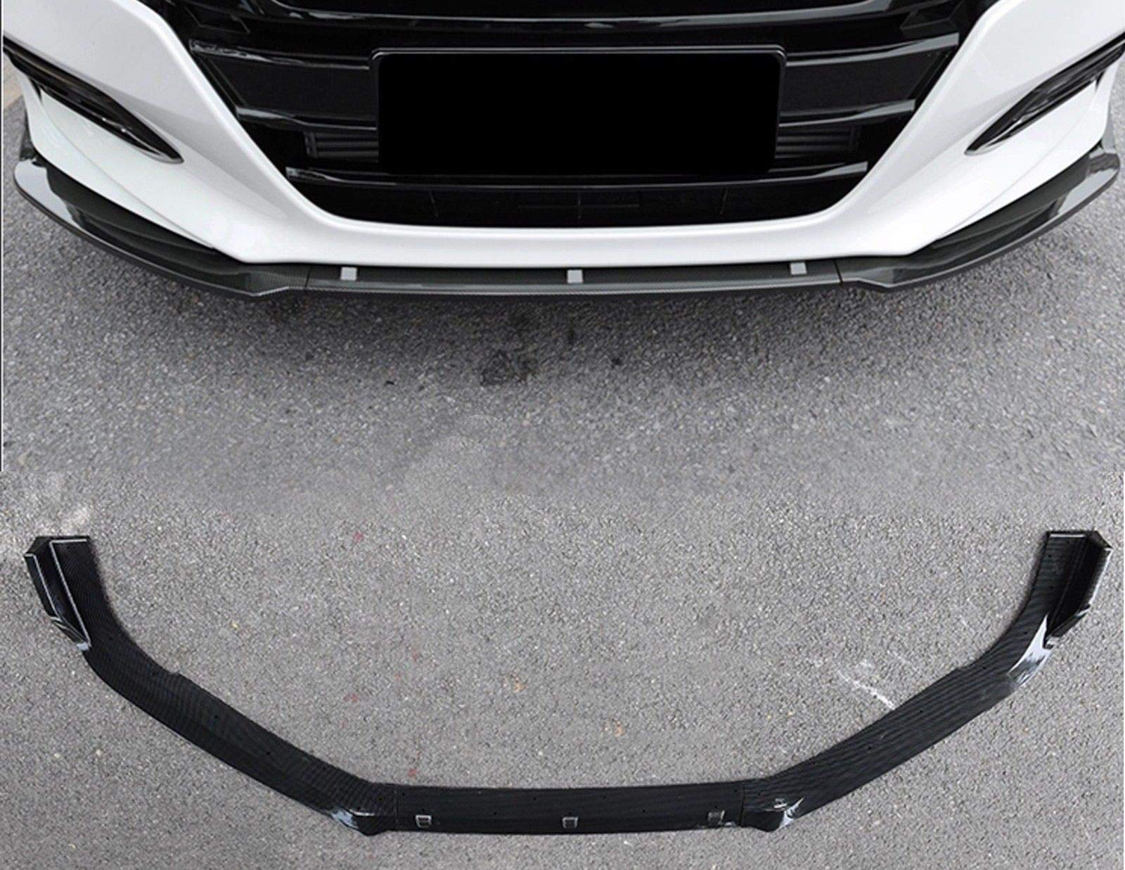 Buy Carbon Fiber Style Front Bumper Lip Protector Chin Spoiler Body Kit