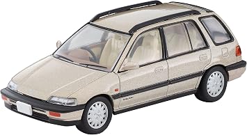 TOMYTEC Tomica Limited Vintage Neo 1/64 LV-N297a Honda Civic Shuttle 56i Beige 87 Finished Product