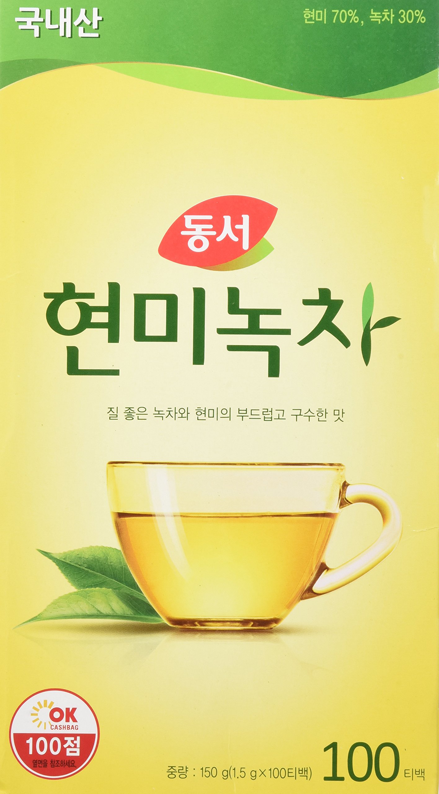 Buy Dongsuh Korean Brown Rice Green Tea, Traditional Korean Tea Blend