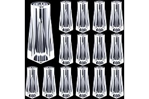 Exquisite Handcrafts for Window Accents: Clear Plastic Blind Cord Condenser Knobs (40 Pieces)