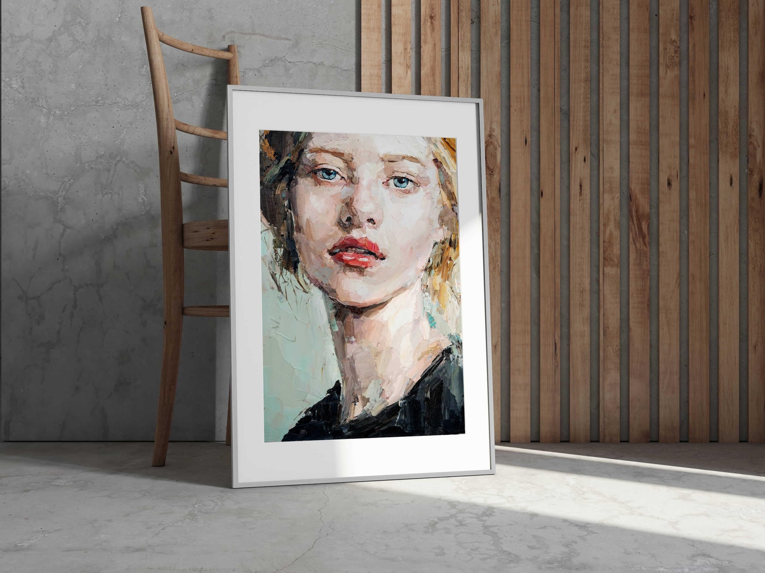 DEHA Design Bilderrahmen, 42 x 59,4 cm (A2), Aluminium, Schwarz matt, Posterrahmen zum Aufhängen im Hoch- & Querformat, bruchsicheres Kunstglas, Tribeca