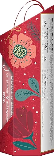 Miniatura 10 de Set de regalo para las fiestas Misteltoe Kiss de Burt's Bees, 3 productos de cuidado para los labios para relleno de calcetines navideños: bálsamo