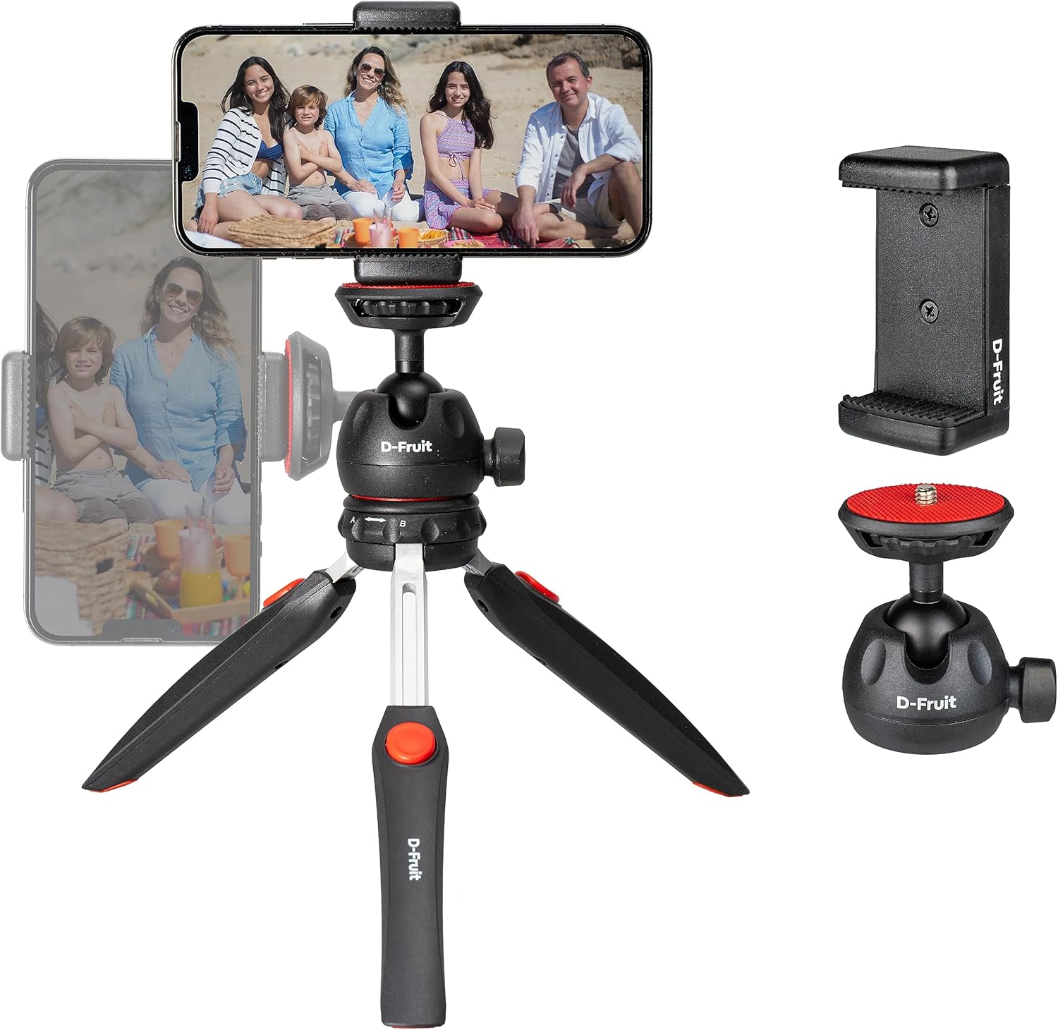 Stable Mini Tripod for Smartphone & Camera Lightweight