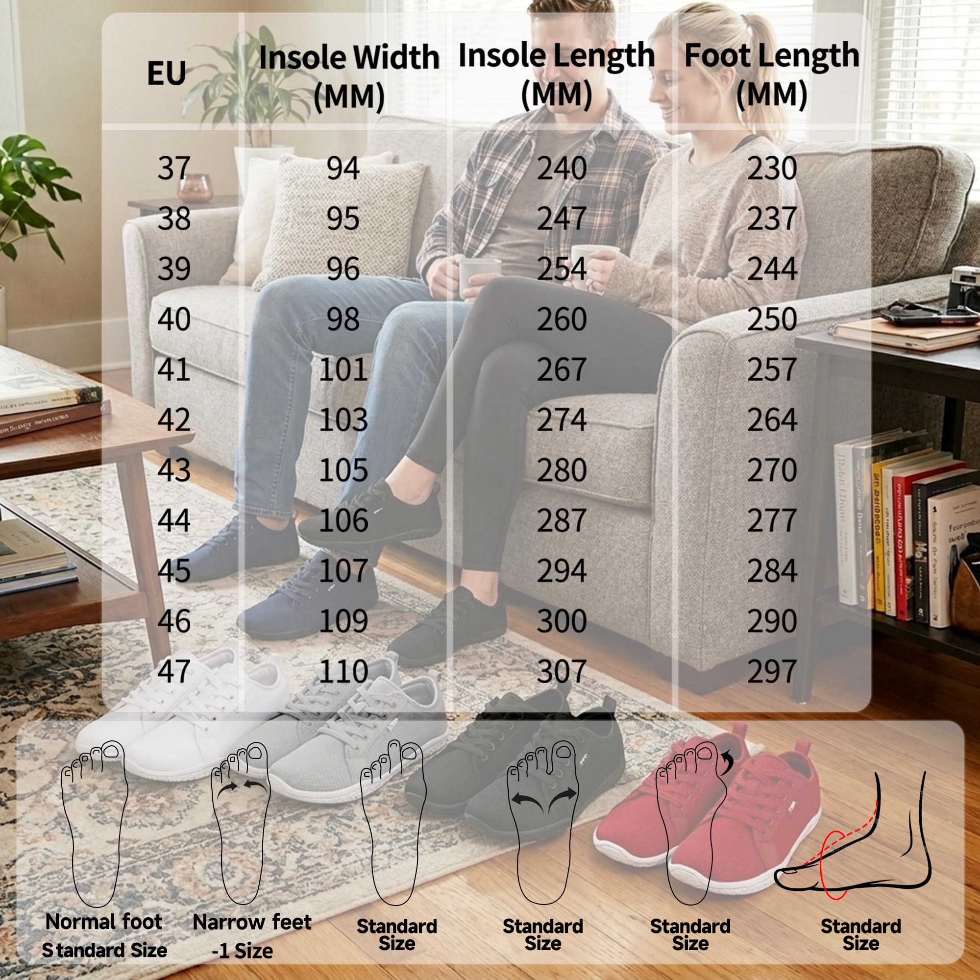 Geweo Barfuss Schuhe Damen Herren Barfußschuhe Sneaker Breite Walking Trail Laufschuhe Minimalistische Zero Drop Sohle Fitness Knit Unisex Breite rutschfest Zehenschuhe Freizeit | Walking Schuhe Breite Barfuss Trail Laufschuhe Minimalistische Fitness Unis