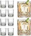 Image of Crystal Whiskey Glasses Set of 8