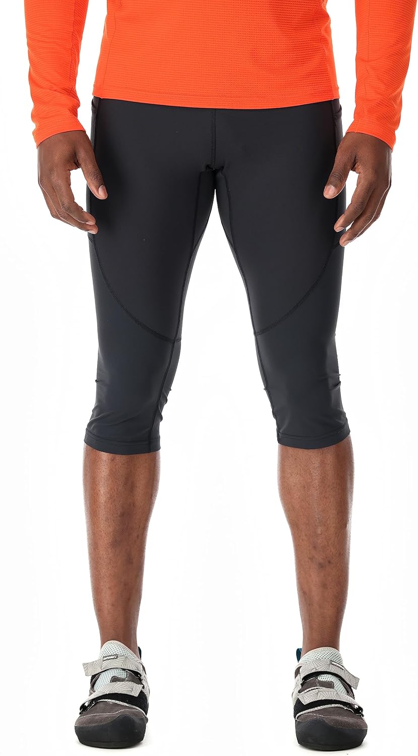 RAB Men’s Talus ¾ Tights Lightweight Breathable Stretch Leggings for Trail Running & Hiking