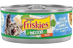 Purina Friskies Indoor Delights Flaked Whitefish Cat Food in Sauce