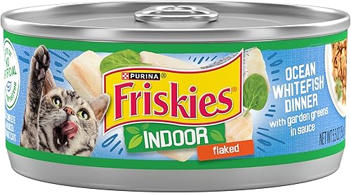 Alimento húmedo para interior para gatos Purina Friskies, 24 unidades de 5.5 oz