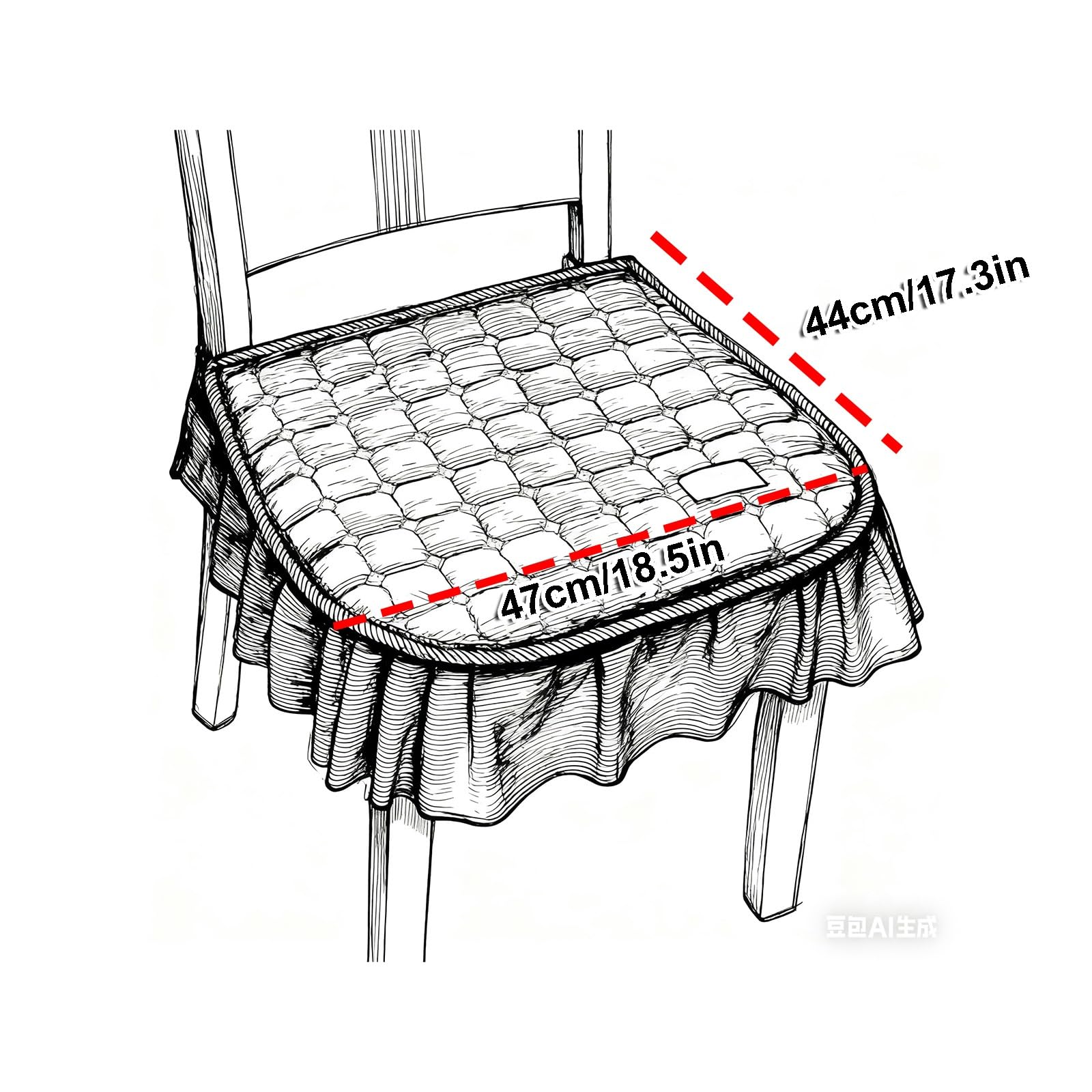 Housses de Chaises de Salle à Manger Housse Amovible et Lavable Housse de Protection en Velours Côtelé pour Chaises de Cuisine Décoration de Salle à Manger Maison Fêtes(Pink)