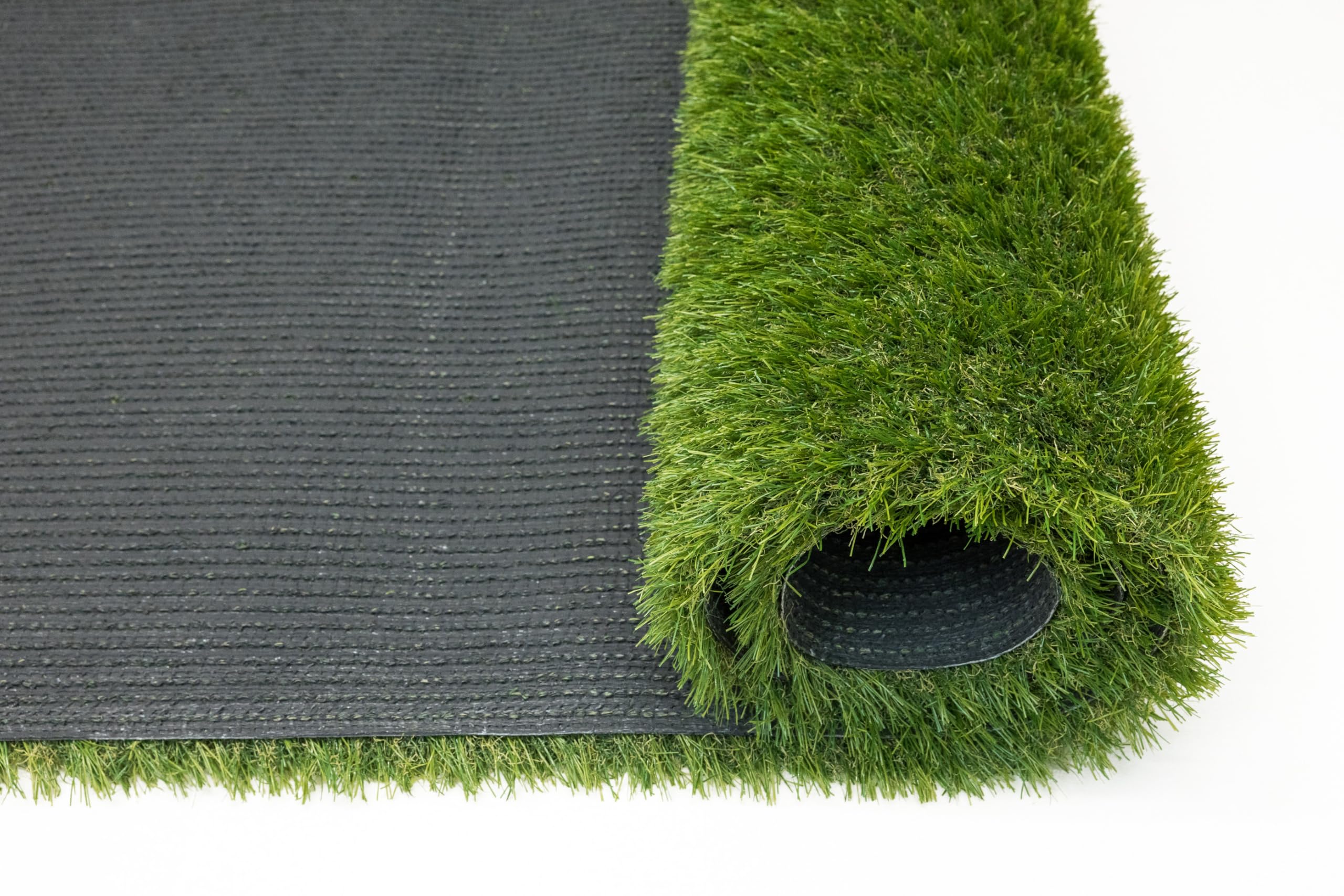 Kunstrasen 200x300cm Laguna 37 mm – Wetterfester Kunstrasenteppich Outdoor & Balkon, Wasserdurchlässiger Rasenteppich für Garten, Terrasse, Veranda & Balkon, Grüner Rasenteppich Meterware