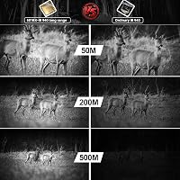 DARKBEAM 940nm Infravörös Lámpa Éjjellátó Eszközökhöz, 10W LED Zoomolható Vadászati Spotlámpa Akkumulátoros 5