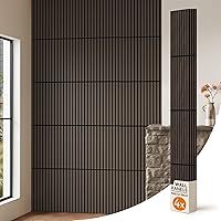 Vista 9 de Upick Paneles de pared acústicos plegables, paquete de 4 paneles de madera MDF de 48 x 12.6 pulgadas para pared, paneles de pared absorbentes