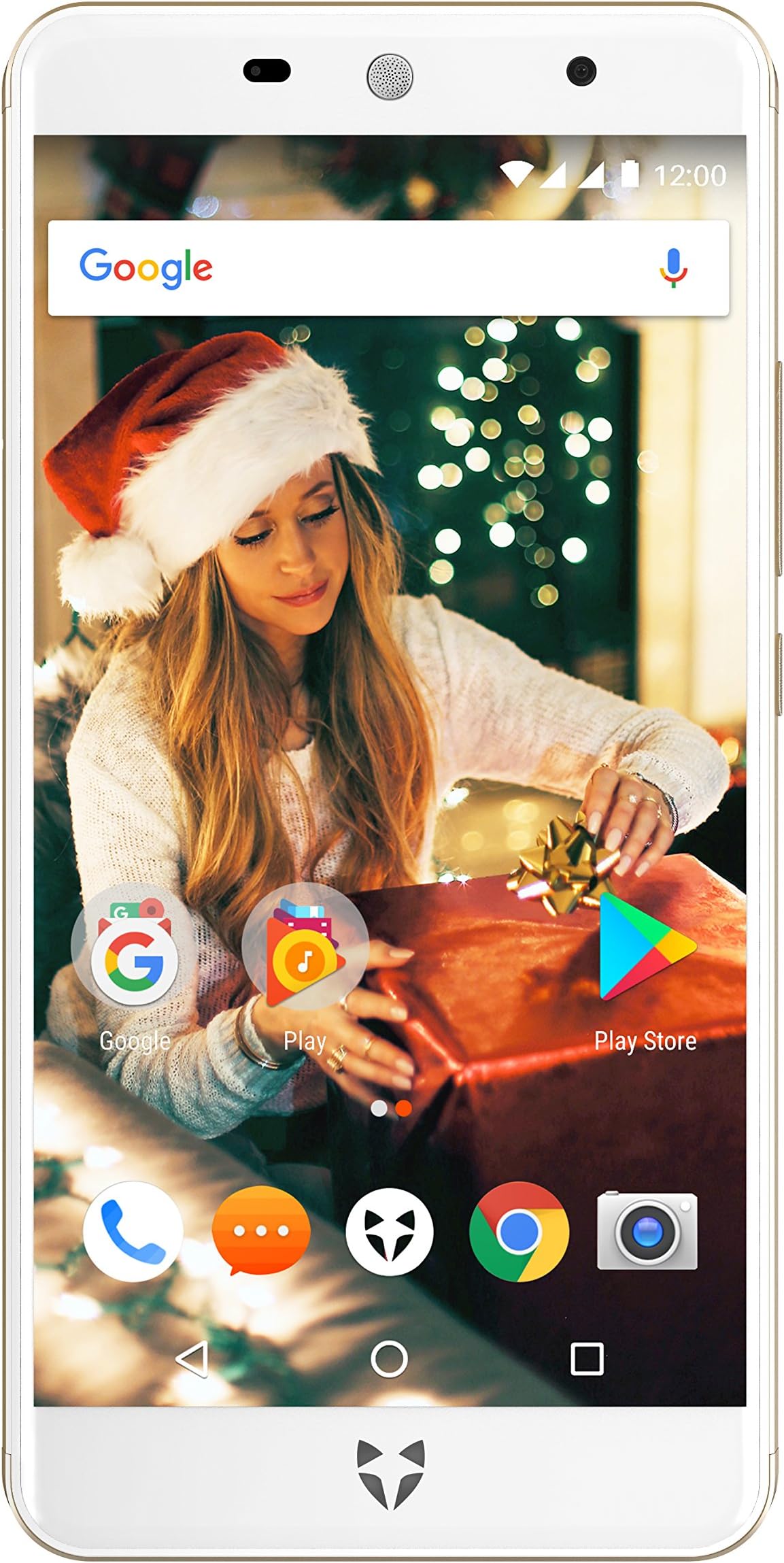 Wileyfox Swift 2 X 32GB with 3GB RAM 5.2" FHD (Dual SIM 4G) SIM-Free Smartphone Android Oreo 8.1 - Gold