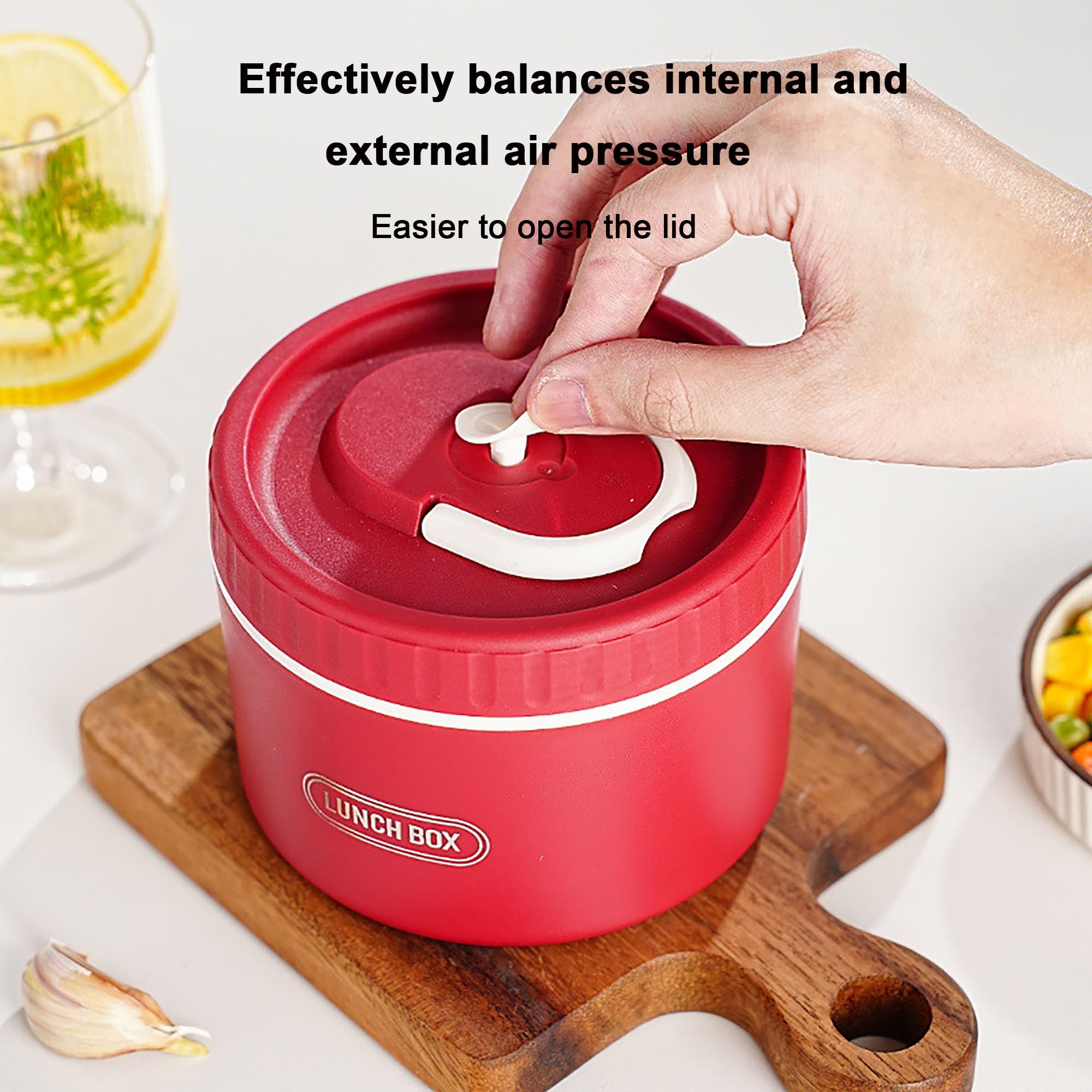 Stapelbare Bento Lunchbox, tragbarer isolierter Lunchbehälter, mikrowellengeeigneter Behälter für warme Speisen, auslaufsicherer Thermobehälter für Picknicks, Arbeit, Reisen,Beige-4 pcs