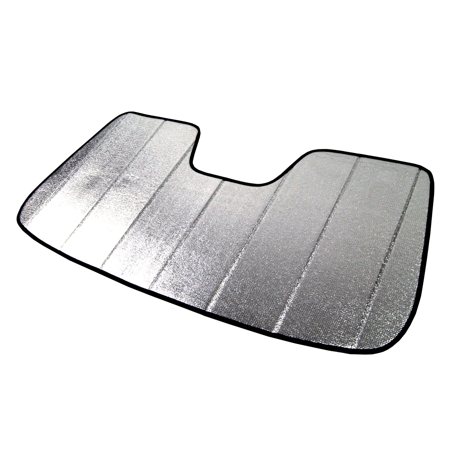 Front Car Windshield Sun Shade Compatible with 2011-2017 BMW F25 X3 | Custom Fit Visor Accordion Fold Style Sun Protector | Silver &amp; Grey 1-pc Set | SS-032