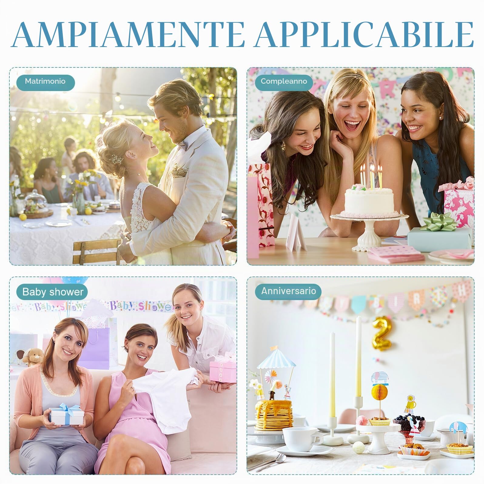 VALICLUD Set 3 Scatole Valigie in Cartoncino con Manici in Metallo Scatole Impilabili per Shower e Compleanni con Design Floreale Raffinato