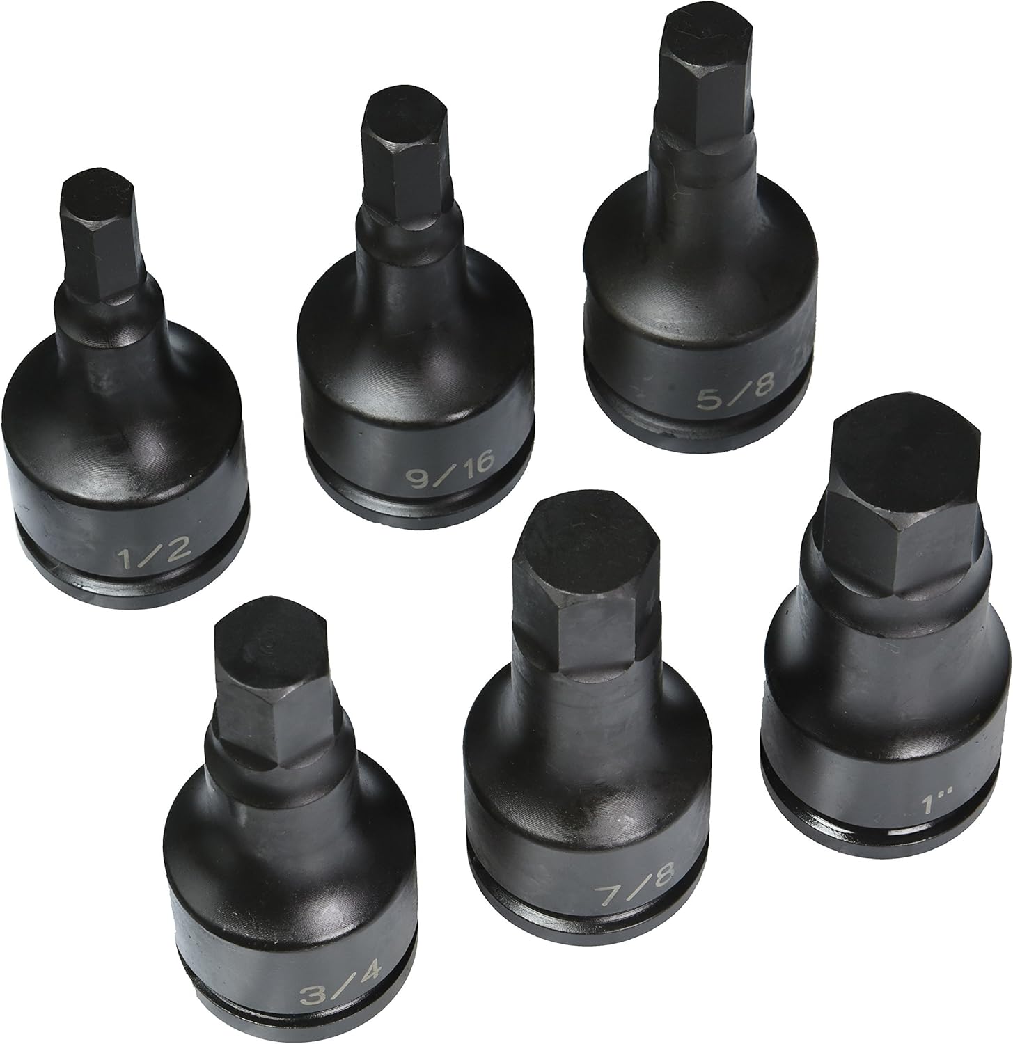 3/4-Inch Drive Hex Driver set, 6-Piece