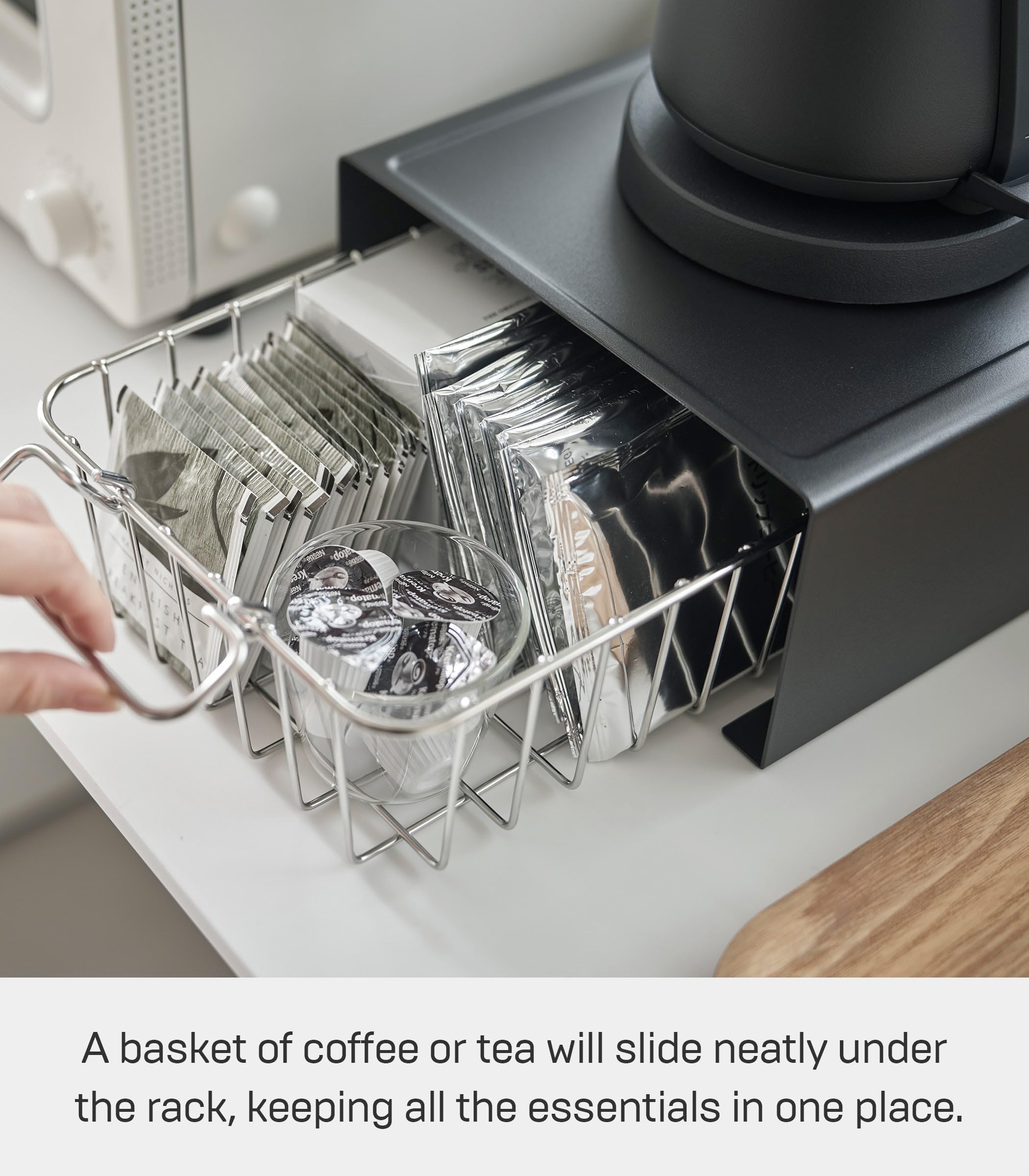 Snapklik.com : Yamazaki Home Tower Kitchen Appliance Rack Shelf For Blender