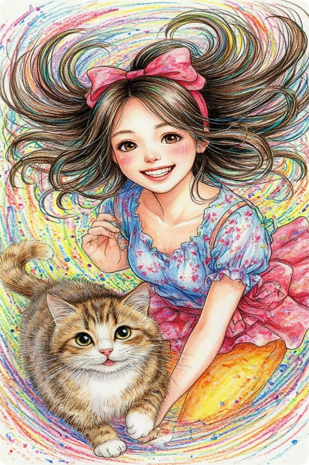 Puzzle 5000 sztuk śliczny kotek, puzzle niemożliwe, łamigłówki, łamigłówki, gry logiczne dla całej rodziny, puzzle dla dorosłych 5000 sztuk 156 x 105 cm