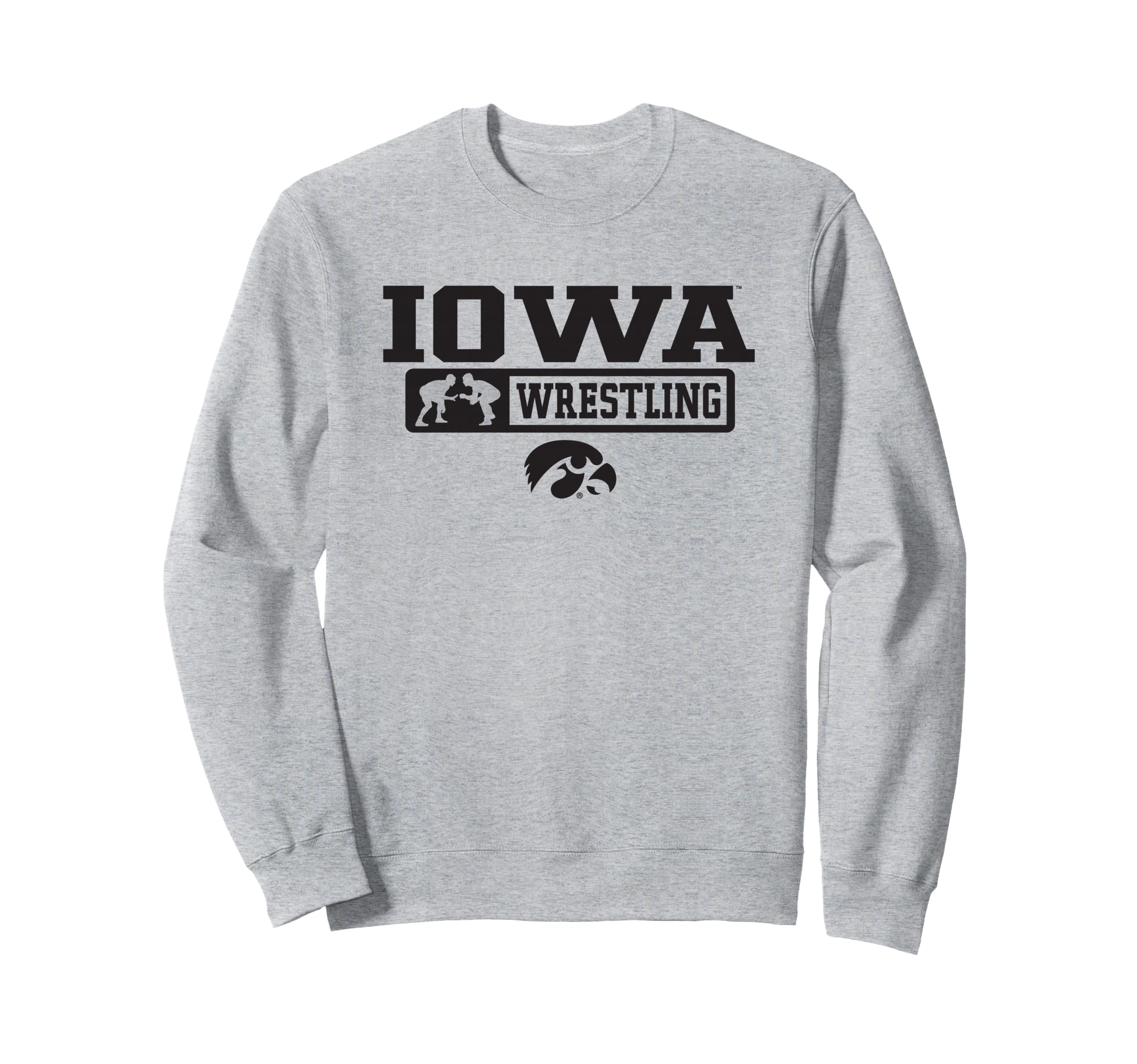 Iowa Hawkeyes Wrestling Arm Twist Logo Officially Licensed Sweatshirt