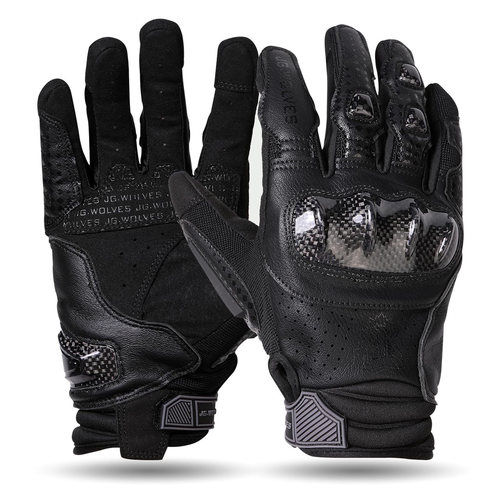 Guanti Moto Estivi Uomo Donna Tessile Pelle Ventilato Guanto Per Motocicletta Ventilata Touchscreen Protettore Rinforzato Guanti Protettivi Per Motocross, Scooter, Ciclomotori, Quad,ATV