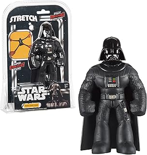 STRETCH ARMSTRONG Stretch Star Wars Darth Vader Action Figure Toy Collectible - Black Helmet Series Lord Mini 7” Stretchy Toys for Jedi or Padawan Ages 5, 6, 7, 8 Multi-colored