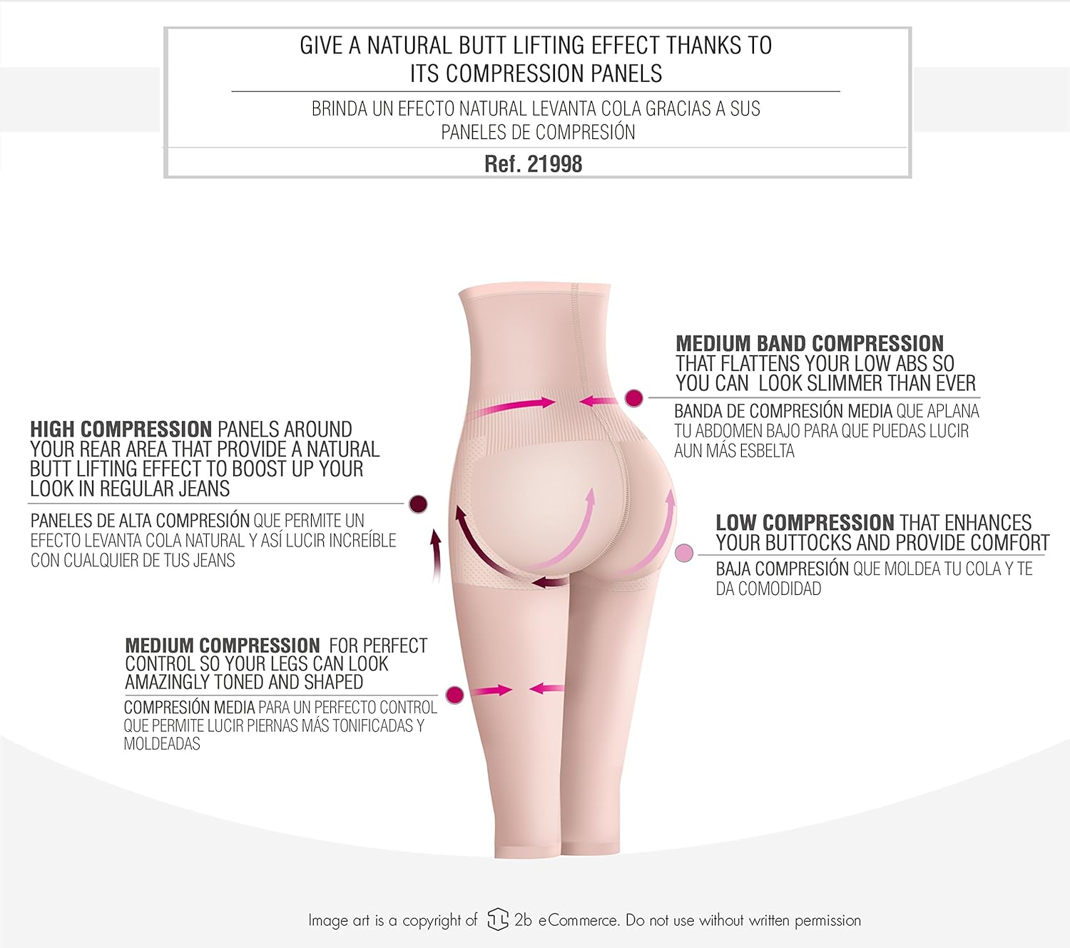 LT.ROSE Fajas Postparto Colombianas Tummy Control Shapewear for Women