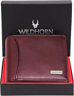 wildhorn Rfid Protected Leather Wallet For Men, Maroon-picture-39