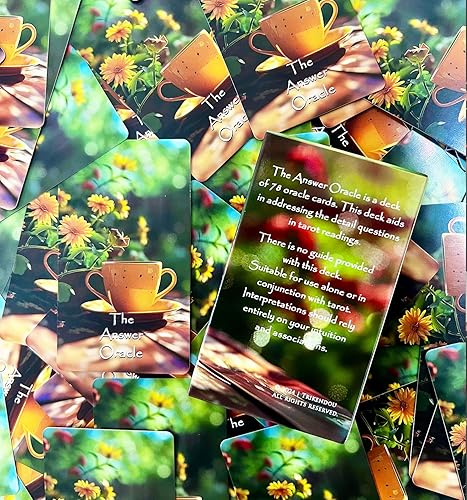 Miniatura 4 de Intuition Oracle Cards Deck, una baraja de 78 cartas para clarificar y sorteos individuales o spreads de 3 cartas