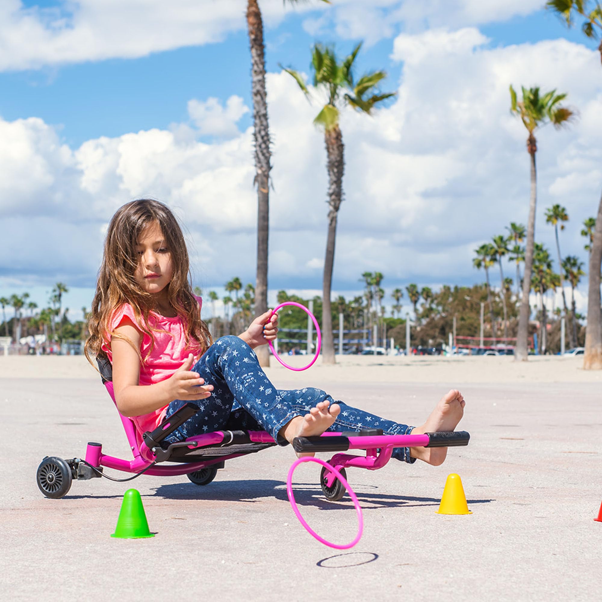 EzyRoller Nuevo juguete Drifter-X para niños de 6 años en adelante, hasta 150 libras, color rojo