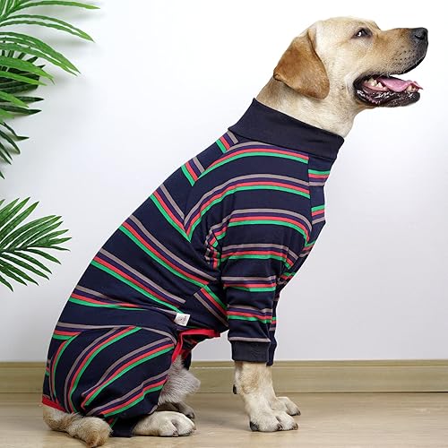 Miniatura 2 de Traje de recuperación para perros para heridas abdominales después de una cirugía, para evitar lamer heridas, alternativas de cuello electrónico y