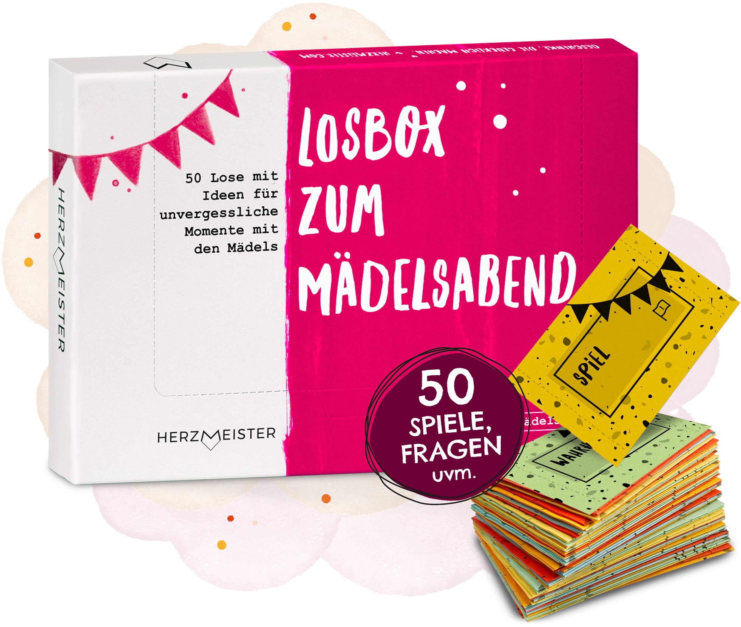 Herzmeister Geschenk für Beste Freundinnen - 50 spannende Fragen und lustige Aufgaben - Die perfekte Geschenkidee zum Geburtstag und Mädelsabend