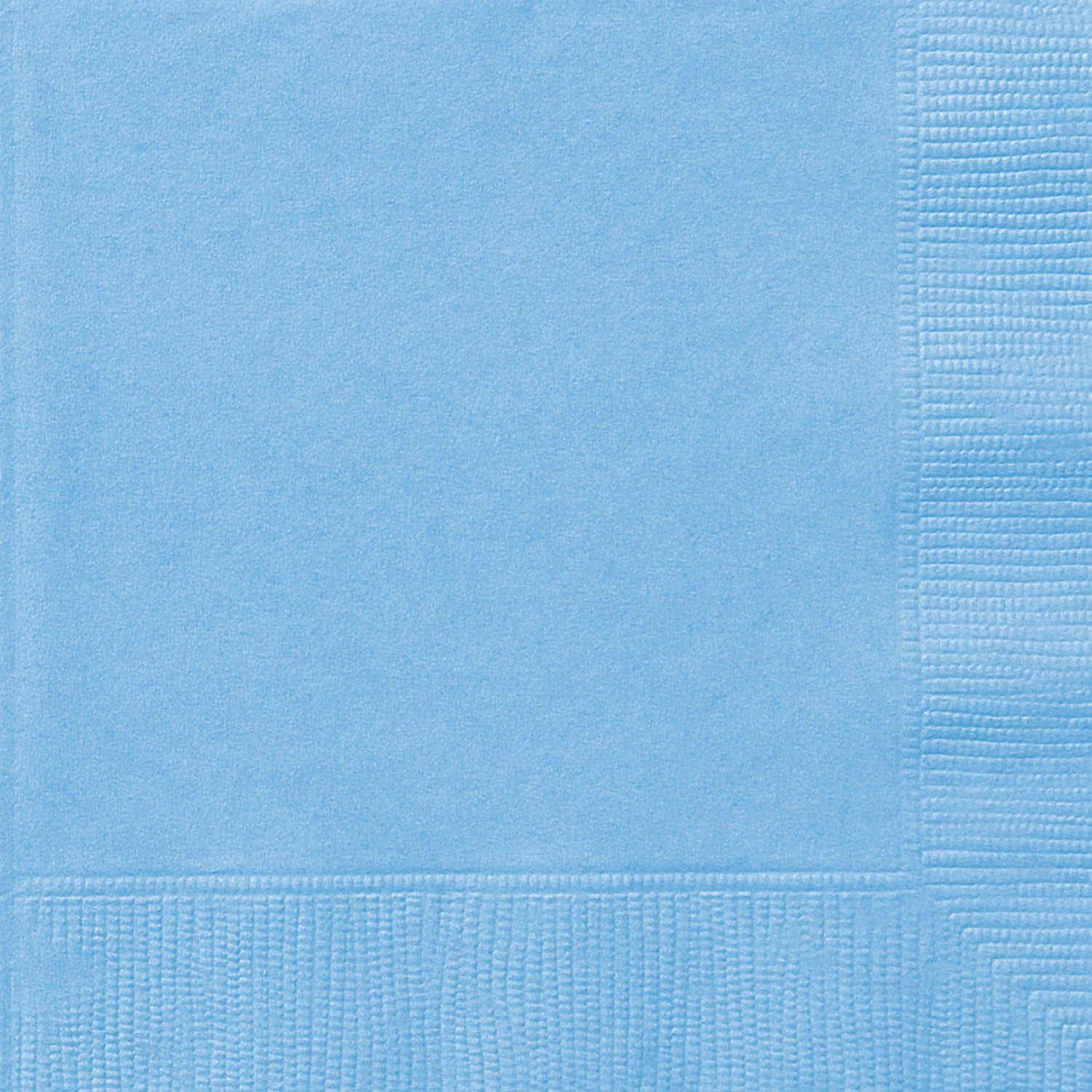 Light Blue Paper Napkins, 20ct Health & Household