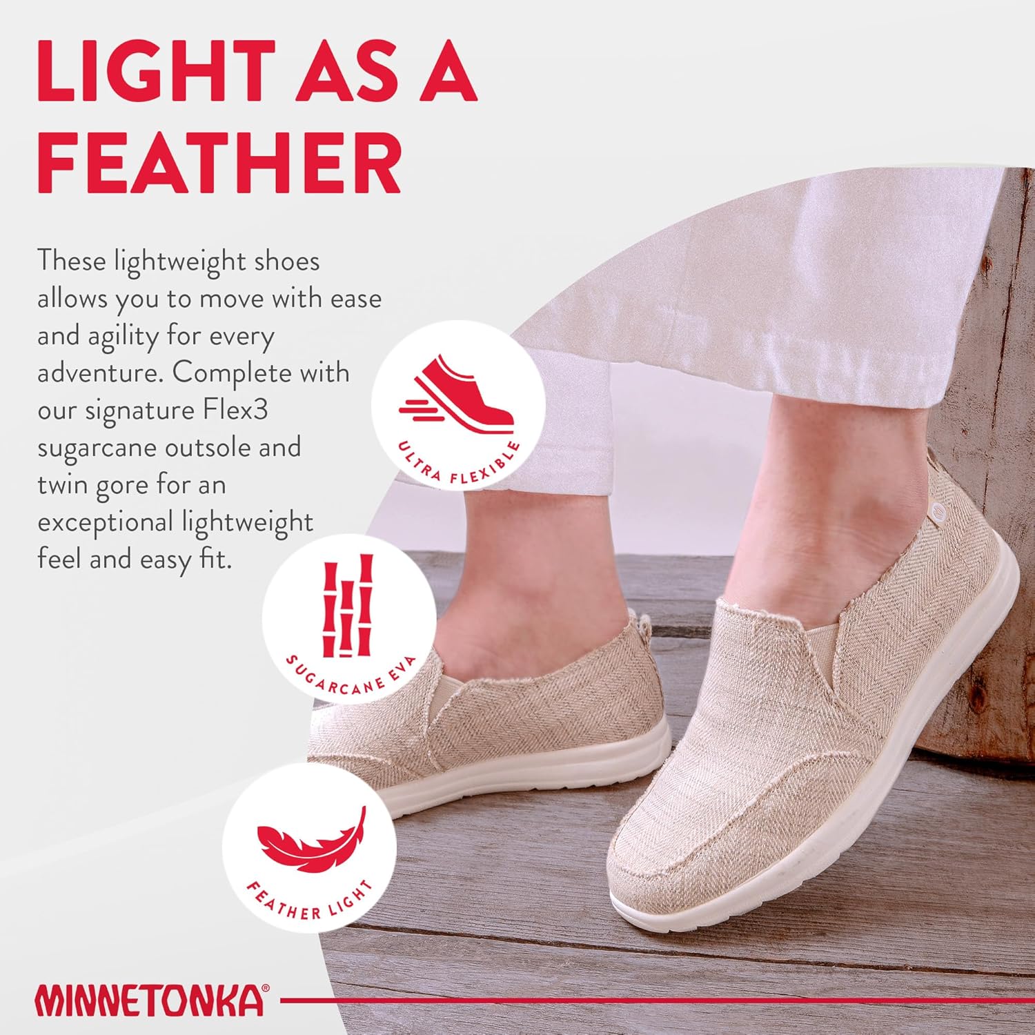 Minnetonka Women's Expanse Slip-On
