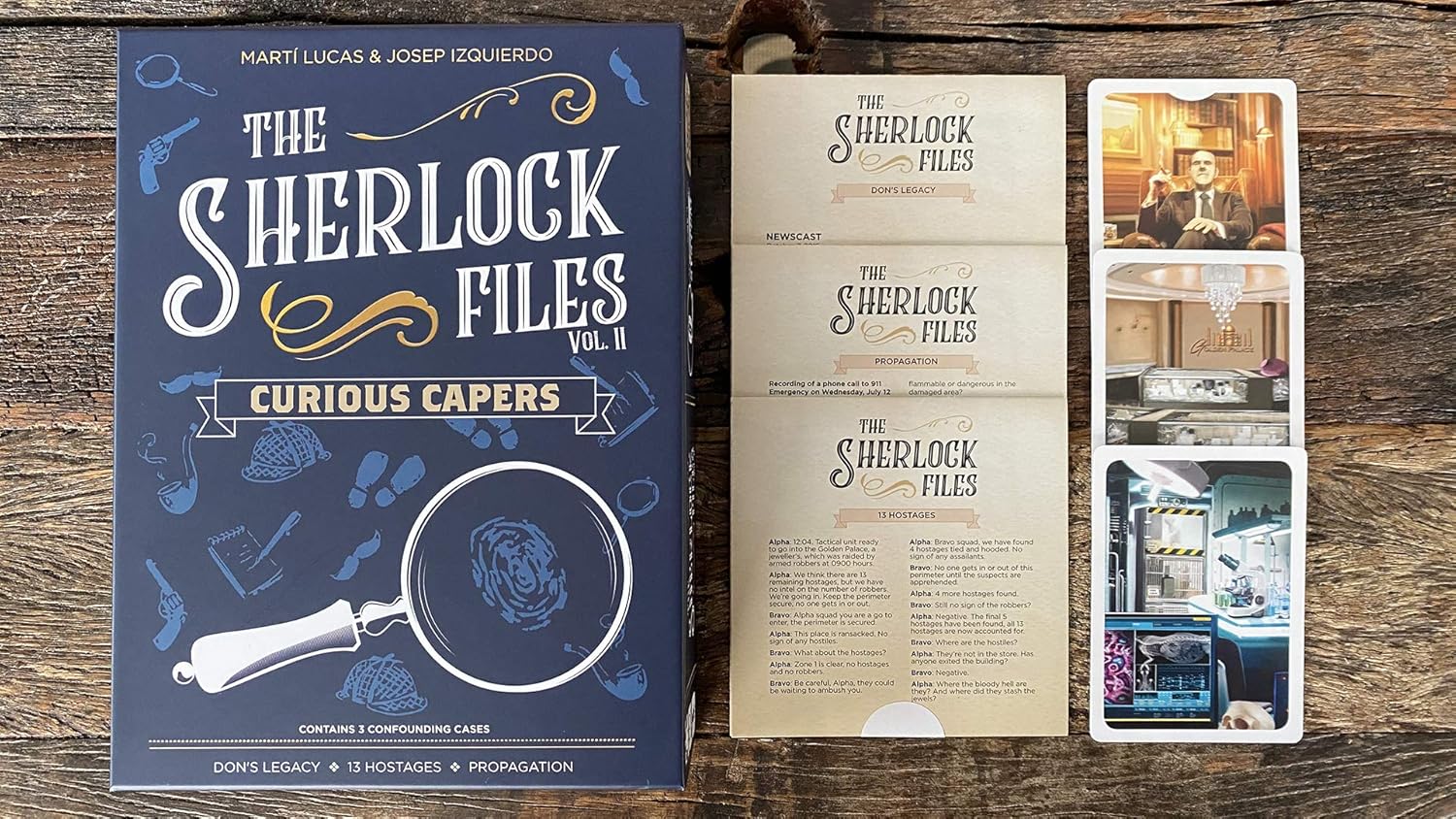 Sherlock Files Curious Capers